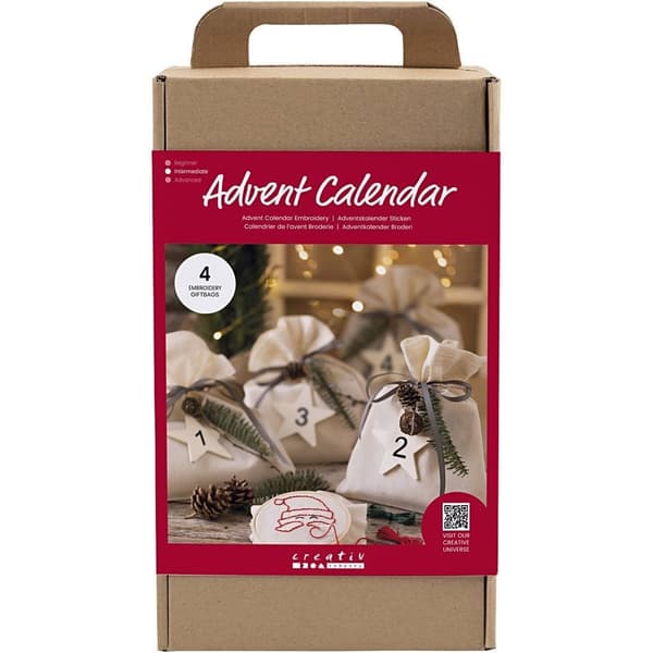 DIY Kit Adventtikalenteri- kirjonta (977602)
