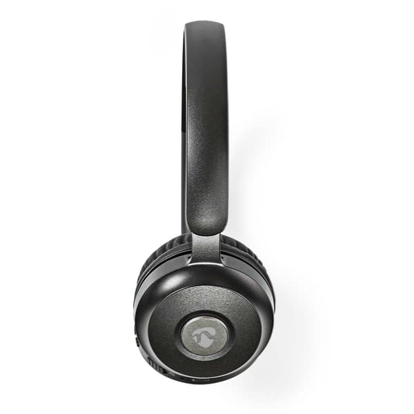 Nedis PC-headset | On-Ear | Stereo | Bluetooth | Fold-væk-mikrofon | Sort