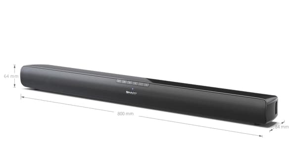Sharp Soundbar HT-SB100 2.0 W. HDMI/BT SHARP