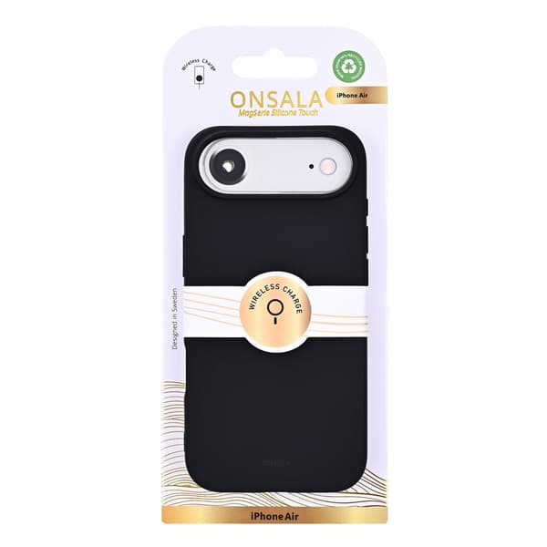 Onsala Mobilskal med Silikonkänsla Black - iPhone Air