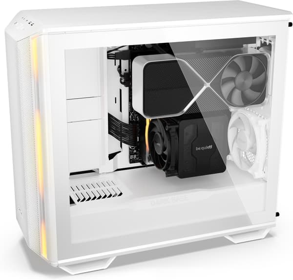 be quiet! Dark Base 701 ATX-chassi med fönster, vitt