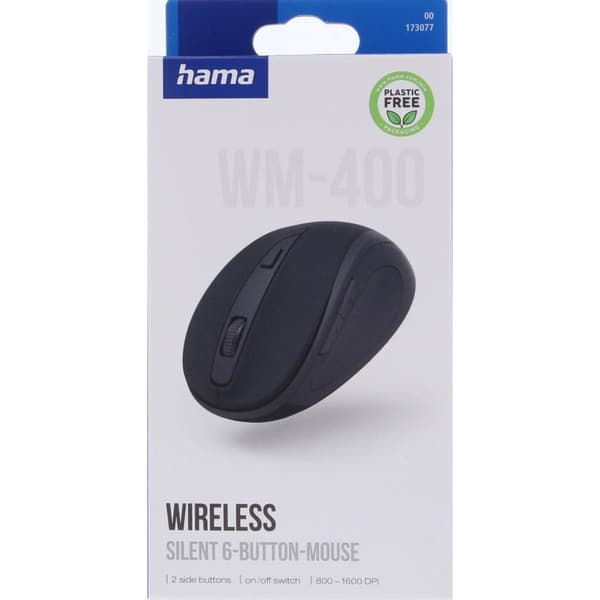 Hama Mus WM-400 Trådløs Sort