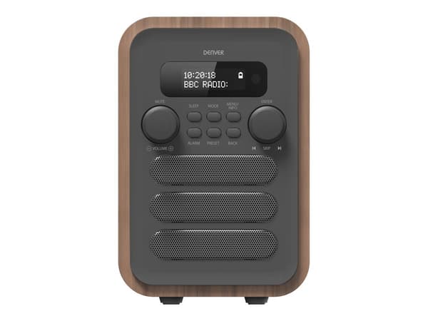 Denver DAB-48 DAB bärbar radio Grå