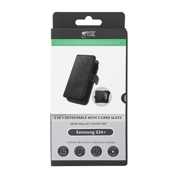Gear Wallet 2-i-1 Samsung S24+ 5G Sort