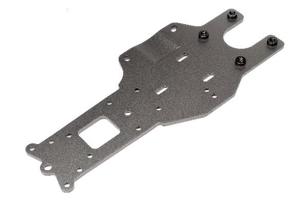 Chassisplate bak (Gunmetal)