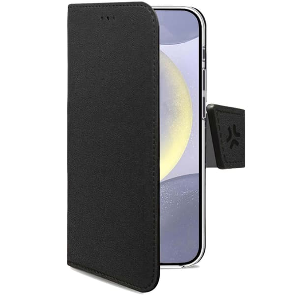 Celly Wally Wallet Case Galaxy S24+ 5G Svart