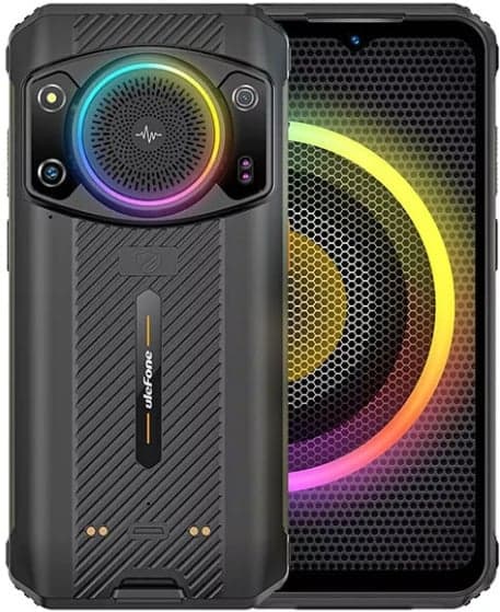 Ulefone Armor 21 -puhelin, 256/8 Gt, musta