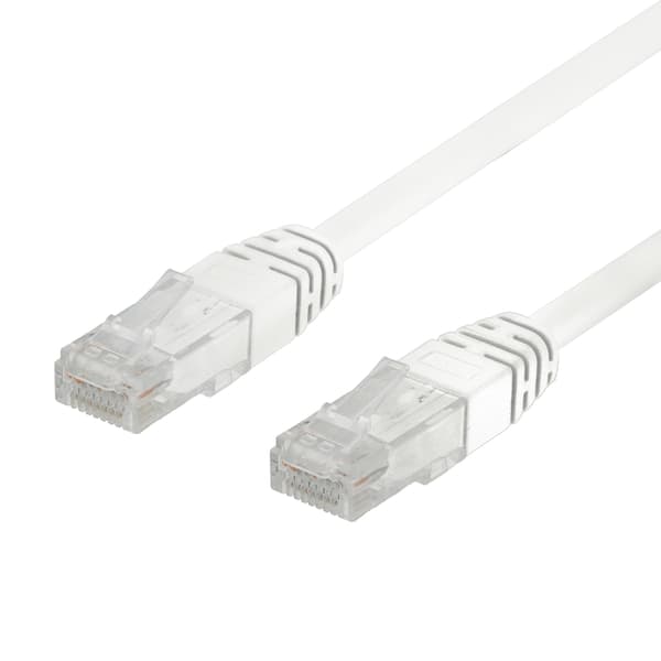 Deltaco 50-pack U/UTP Cat6 patch c., 0,3m, Delta-certif, LSZH, white