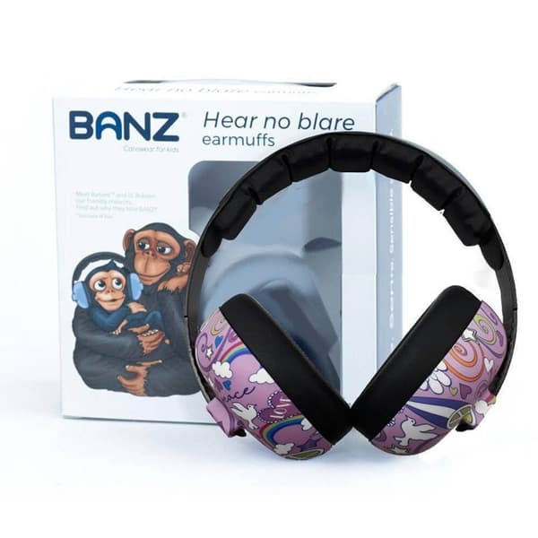 BANZ Hørselvern Baby Peace Pink