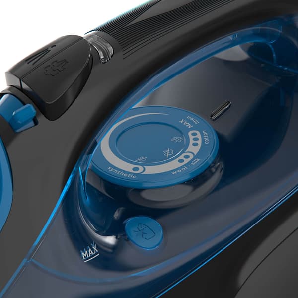 BLACK+DECKER Dampstrygejern 2600W Blå