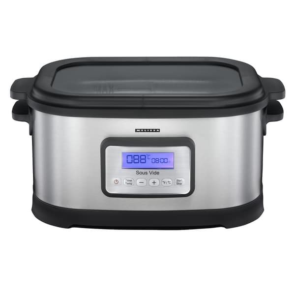 MELISSA Sous Vide 6L 520W Svart / rustfritt stål