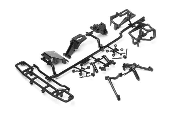 HPI Rear Skid Plate/Bumper Set