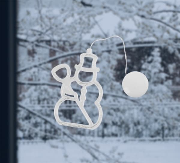 LED-lampe til julen, Snefnug
