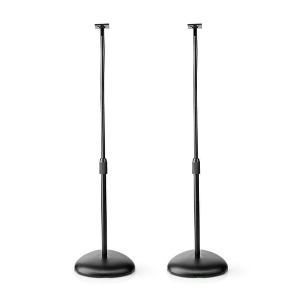 Nedis Speaker Mount | Kompatibel med: Universal | Gulv | 4.5 | Height Adjustable | ABS / Stål | Sort