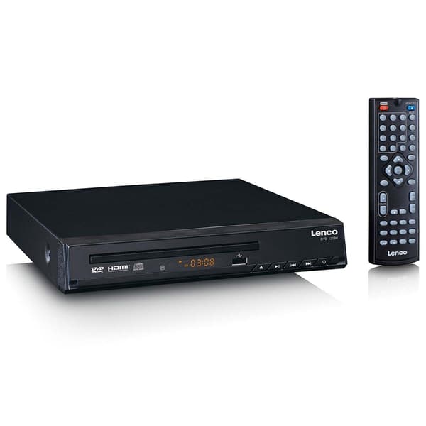 Lenco Kompakt DVD/CD-afspiller med USB-afspilning