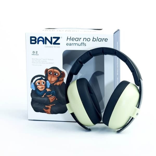 BANZ Høreværn Baby Leaf Green