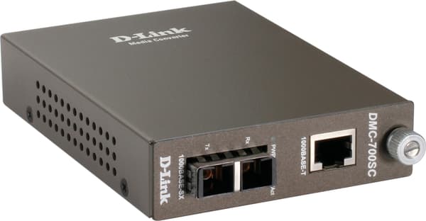D-Link Mediekonverterer 1000Base-SX, 1000Base-T