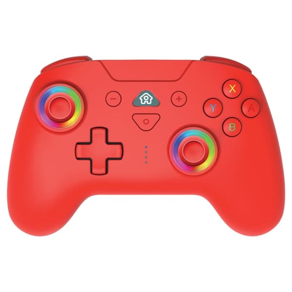 SuBsonic Trådlös Led-kontroll Röd - Nintendo Switch