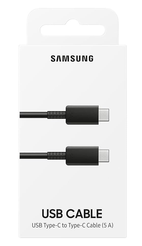 Samsung EP-DN975 Ladekabel USB-C til USB-C 5A, 1 m, svart