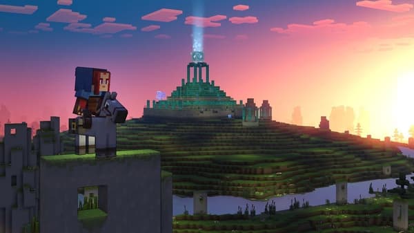 Minecraft Legends - Deluxe Edition-spel, PS5