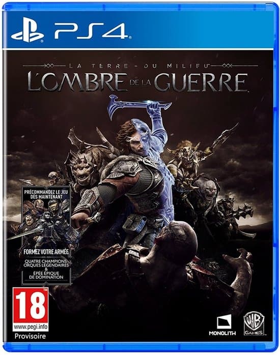 WARNER HOME VIDEO Middle-Earth: Shadow Of War