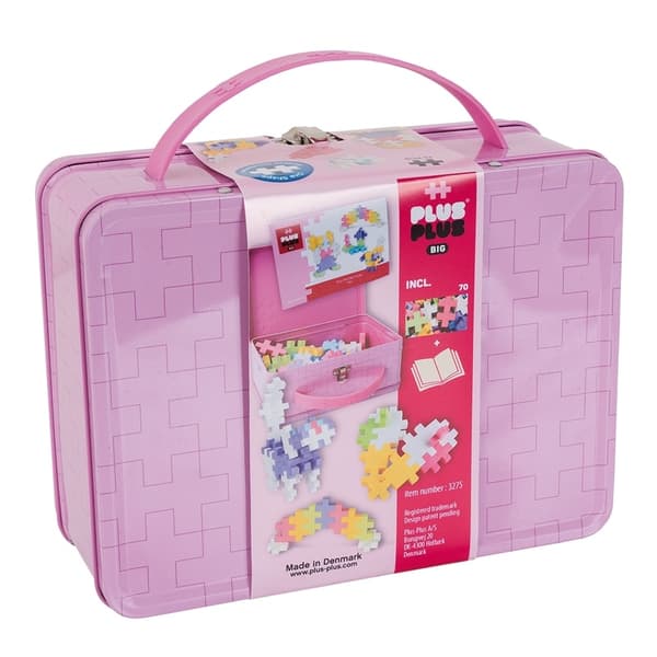 Plus-Plus Big Metallkoffert/Pastell