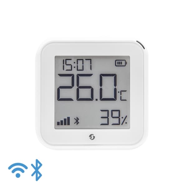 Shelly Plus HT Gen3 Smart temperatur- och luftfuktighetssensor, Wi-Fi