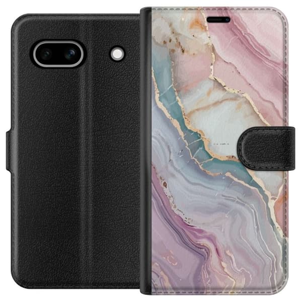 Tegnebogsetui til Google Pixel 7a med Marmor motiv