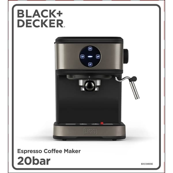 BLACK+DECKER Espressomaskine 20 Bar 850W
