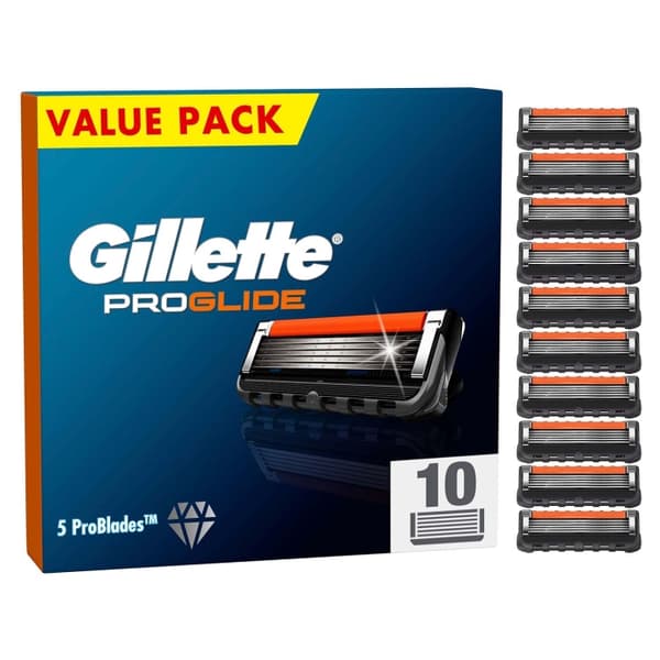 Gillette Rakblad ProGlide 10st - Storpack