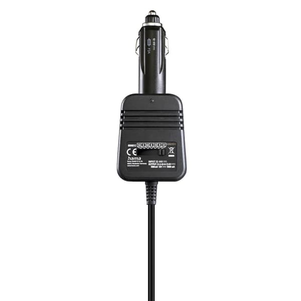 Hama Strømforsyningsenhet for Biler 12V 1000mA