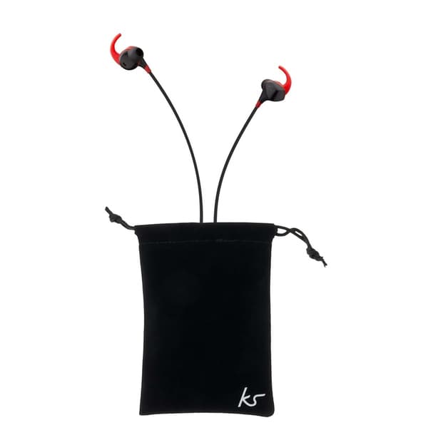 KitSound Øreplugger Immerse Active ANC   In-Ear Trådløs Rød