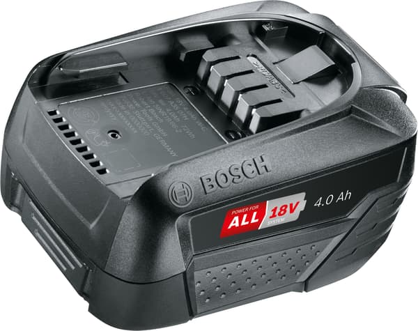 Bosch 18 V litiumjonbatteri, 4,0 Ah
