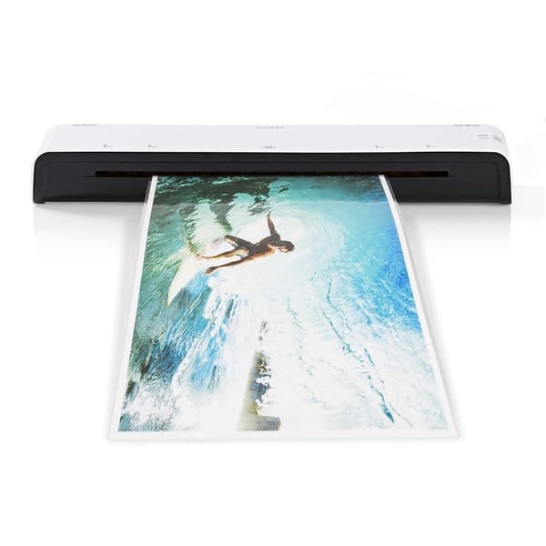 Nedis Laminator | Varmt kallt | A3 | 300 mm/min | Strömadapter | Vit
