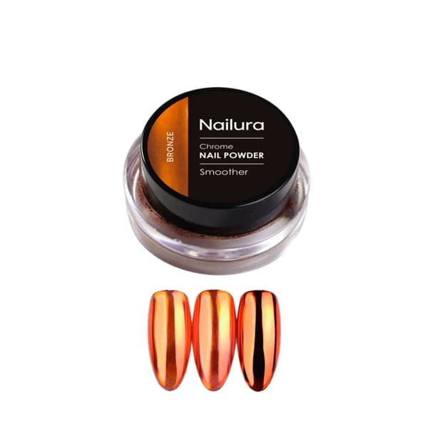 Nailura Chrom-pulver – Bronze