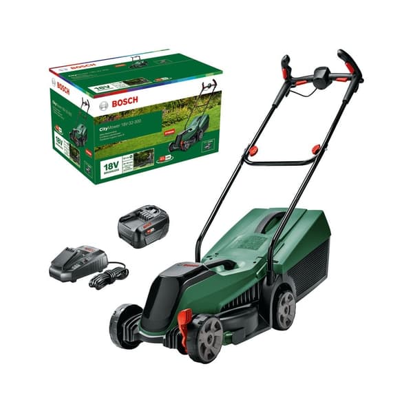 Bosch CityMower – batteridriven gräsklippare
