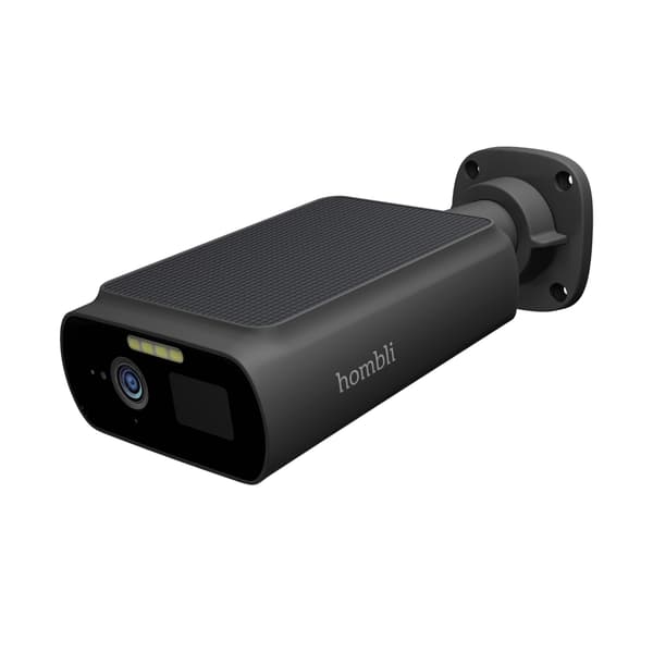 Hombli Smart Solar Cam 2K, sort