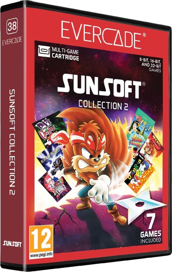 Blaze Evercade Sunsoft Kollektion 2