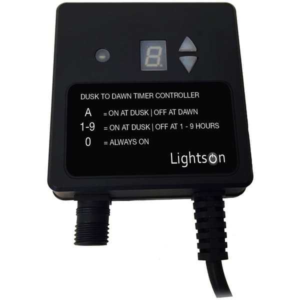 LightsOn Lyssensor/timer maks 150W IP44