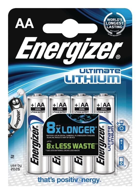 Energizer Ultimate lithium batteri FR6 FSB4 (635206)