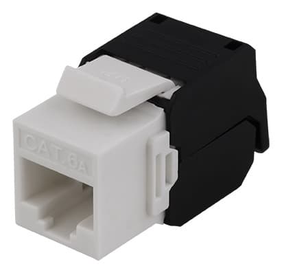 DELTACO UTP Cat6a keystone connector, "Tool-free"