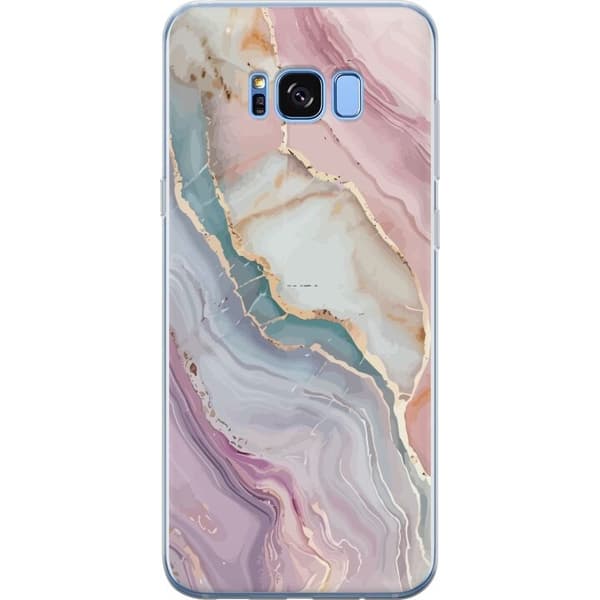 Mobildeksel til Samsung Galaxy S8 med Marmor motiv
