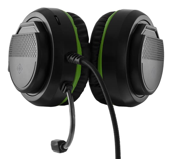DELTACO GAMING Headset for XBOX Series X / S, 2m cable, 40mm element, black