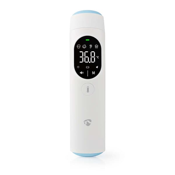 Nedis SmartLife Infraröd Termometer | Öra / Pannan | LED | Vit