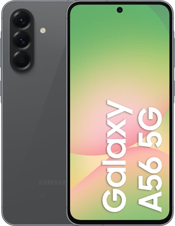 Samsung Galaxy A56 5G-telefon, 256/8 GB, sort