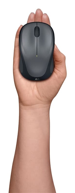 M235 Trådløs Mus Bordmodel 3 Buttons Grå