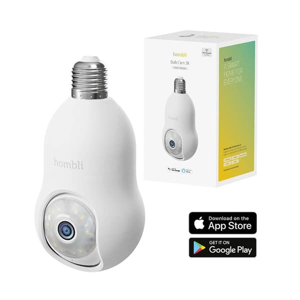 Hombli Smart Bulb Kamera Hvid