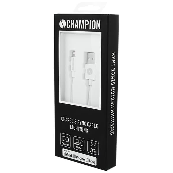 Champion Ladd&Synk kab Lightning 2m Vit