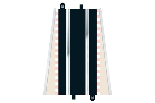 SCALEXTRIC Standard straight 350mm (2 per bag)