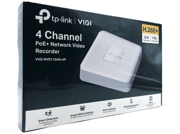 TP-LINK VIGI NVR1104H-4P V1 frittstående NVR